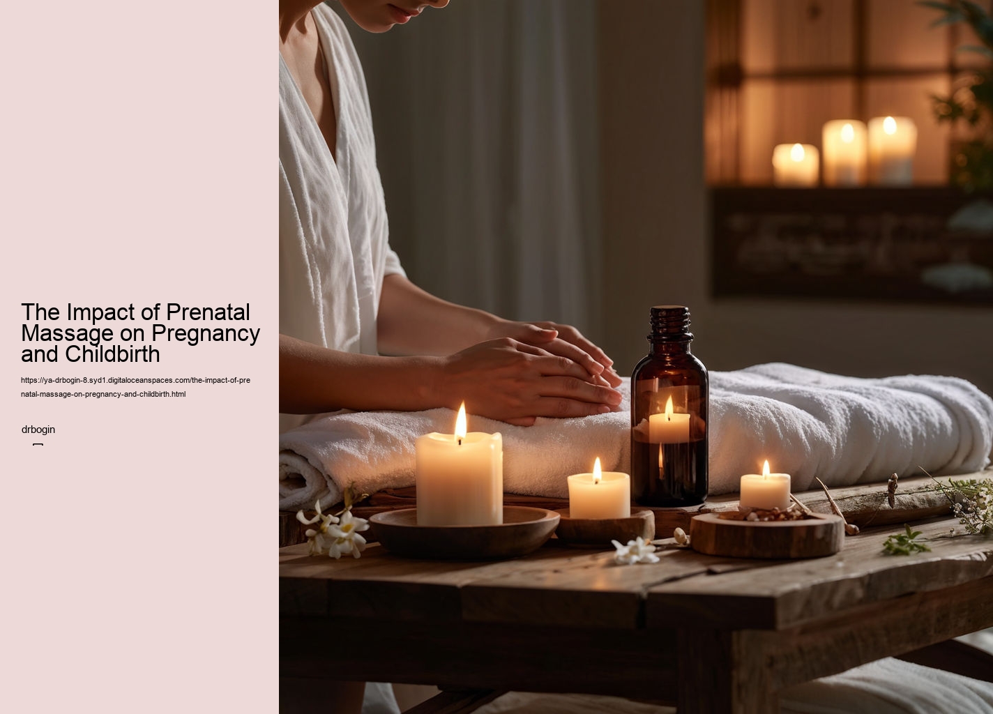 The Impact of Prenatal Massage on Pregnancy and Childbirth